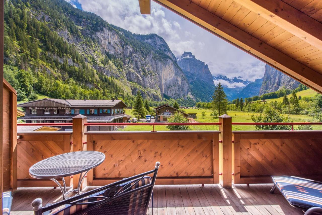 Apartment Lauberhorn, Luxury With Best Views เลาเทอร์บรุนเนน ภายนอก รูปภาพ