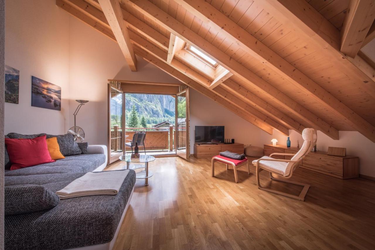 Apartment Lauberhorn, Luxury With Best Views เลาเทอร์บรุนเนน ภายนอก รูปภาพ