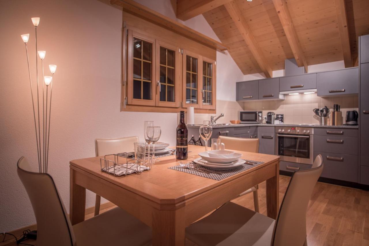 Apartment Lauberhorn, Luxury With Best Views เลาเทอร์บรุนเนน ภายนอก รูปภาพ