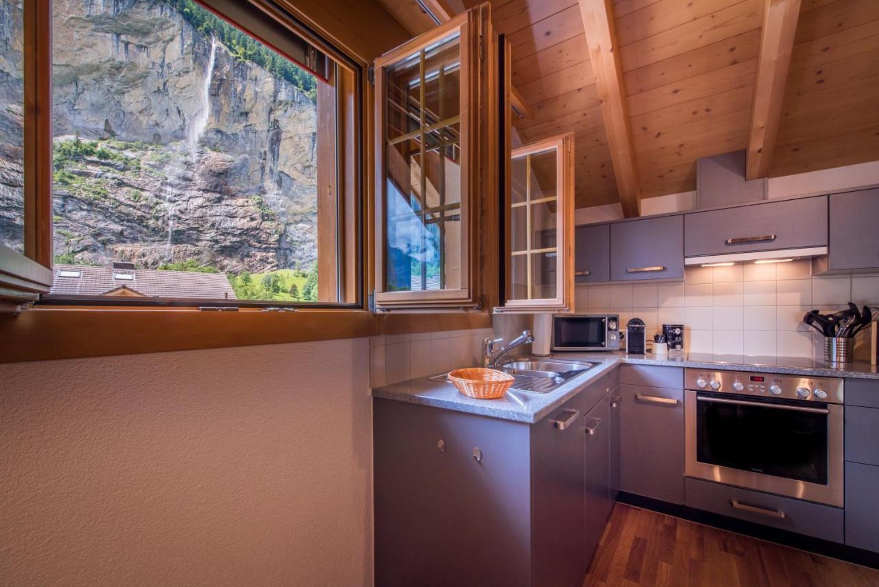 Apartment Lauberhorn, Luxury With Best Views เลาเทอร์บรุนเนน ภายนอก รูปภาพ